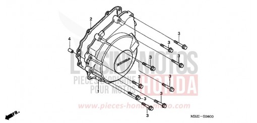 GENERATOR COVER CB600F6 de 2006